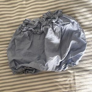 Makie cotton gingham baby bloomers